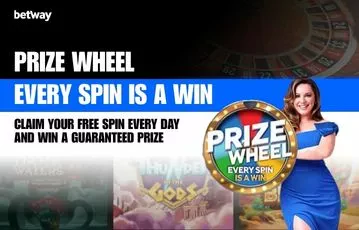 Betway Prize Wheel